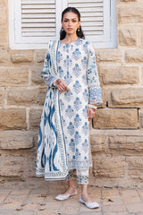 ASTRAL GARDEN-3 PC PRINTED LAWN SUIT