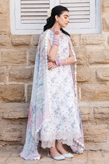 FLORAL HAZE - 3PC (SHIRT, TROUSER & DUPATTA)