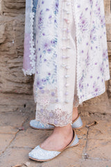 FLORAL HAZE - 3PC (SHIRT, TROUSER & DUPATTA)