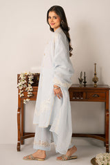 FLORET GLOW-3 PC (SHIRT, DUPATTA & TROUSER)