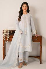 FLORET GLOW-3 PC (SHIRT, DUPATTA & TROUSER)