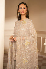 GOLD MUSE-3PC (SHIRT, TROUSER & DUPATTA)