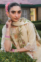 GARDENIA GLAM-3 PC EMBROIDERED LAWN SUIT