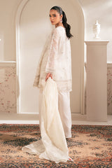 LOTUS BLOOM-4PC NET EMBROIDERED SUIT