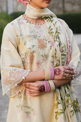 GARDENIA GLAM-3 PC EMBROIDERED LAWN SUIT