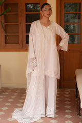 CHERRY BLOSSOM- 3PC EMBROIDERED LAWN SUIT