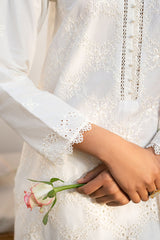 IVORY GLINT- 3PC EMBROIDERED LAWN SUIT