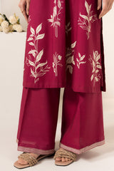 CERISE GLOW -2 PC (SHIRT & TROUSER)