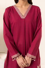 CERISE GLOW -2 PC (SHIRT & TROUSER)