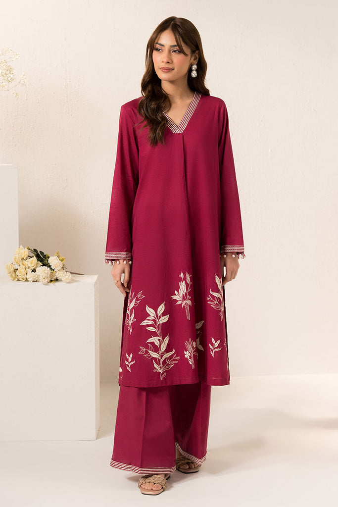 CERISE GLOW -2 PC (SHIRT & TROUSER)