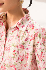 FLORAL FUSION -2 PC (SHIRT & TROUSER)