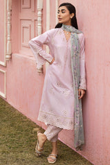 SOFT PETAL-3PC PRINTED LAWN SUIT