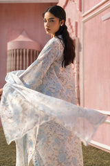 MYSTIC HAZE-3PC (SHIRT, TROUSER & DUPATTA)