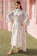 MYSTIC HAZE-3PC (SHIRT, TROUSER & DUPATTA)