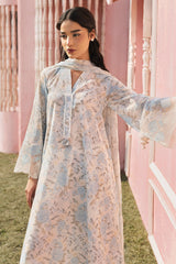 MYSTIC HAZE-3PC PRINTED LAWN SUIT