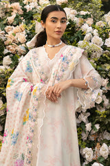 PASTEL BLOOM-3PC (SHIRT, TROUSER & DUPATTA)