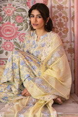 SUNSHINE DREAM-3PC PRINTED LAWN SUIT