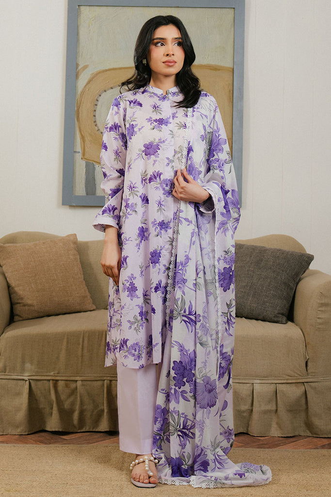 FLORAL ARDENT-3 PC LAWN PRINTED SUIT