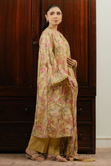 VERDANT GLOOM-3 PC PRINTED LAWN SUIT