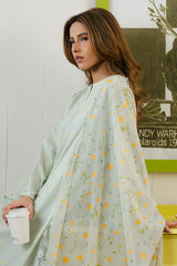 DAISY BLOOM-3 PC LAWN PRINTED SUIT