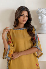 MARIGOLD MUSE PRINTED SILK SHIRT