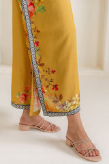 MARIGOLD MUSE PRINTED SILK SHIRT