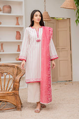PEARL ROUGH - EMBROIDERED SHIRT - 3PC
