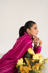 FLORET SANGRIA-3PC EMBROIDERED LAWN SUIT