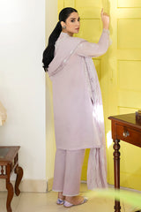 LAVENDER BUD-3PC EMBROIDERED LAWN SUIT