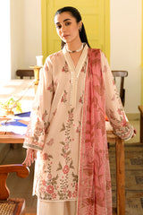 FLORID HEAVEN-3PC DIGITAL PRINTED LAWN SUIT