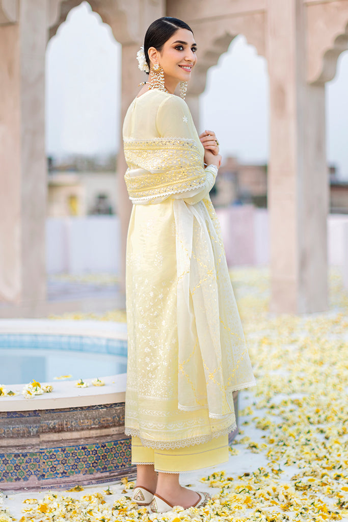 Ladies EMBROIDERED LAWN SUIT by Mehru