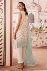 PEARL WHITE-3PC PRINTED LAWN SUIT