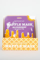 Waffle Mask Blueberry