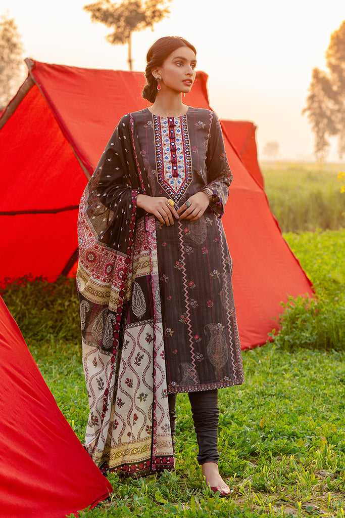 BLAS RELIEF - DIGITAL PRINTED LAWN - 3 PCS
