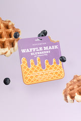 Waffle Mask Blueberry